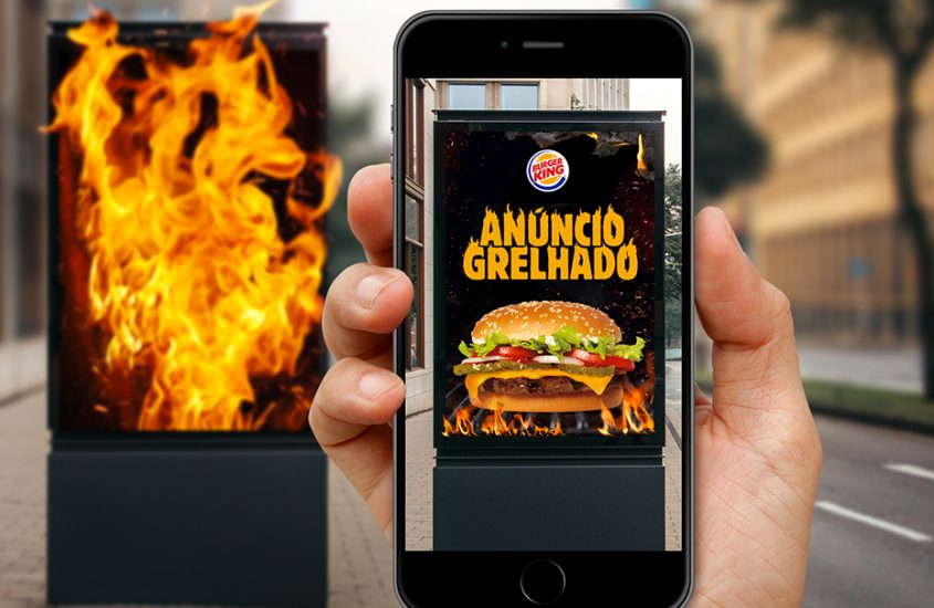Burger King Brezilya'da Rakiplerini Yaktı.