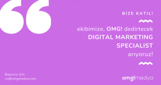 Digital Marketing Specialist arıyoruz!