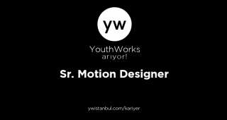 Sr. Motion Designer Arıyoruz!