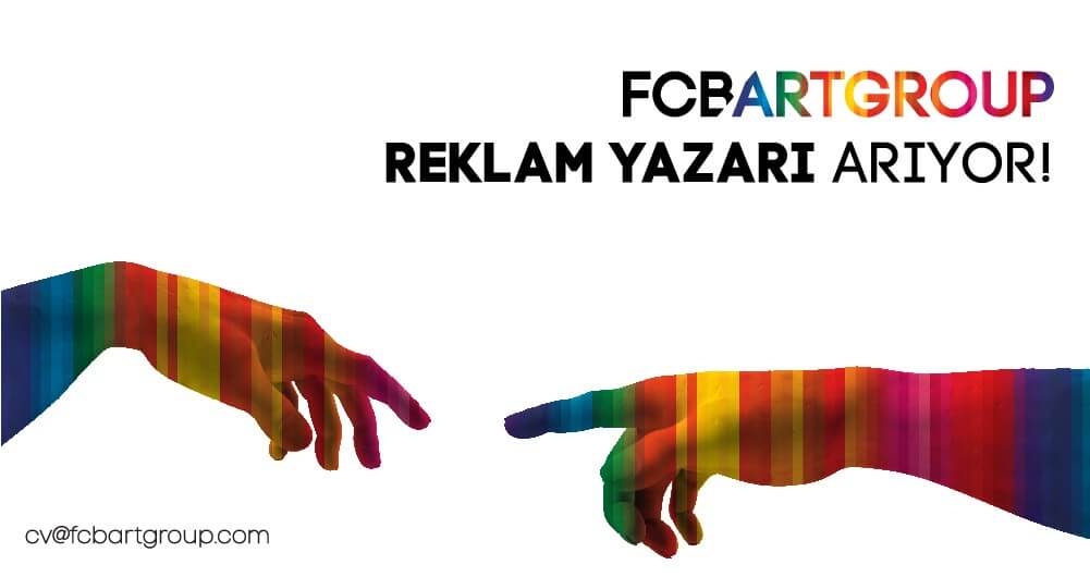 FCB ARTGROUP REKLAM YAZARI ARIYOR!