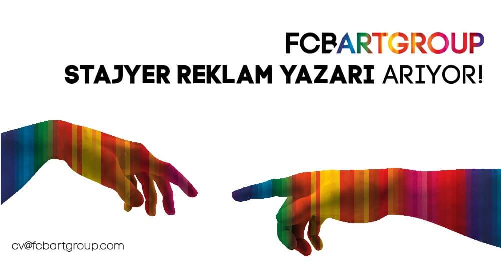 FCB ARTGROUP STAJYER REKLAM YAZARI ARIYOR!