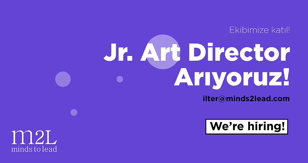 Jr. Art Director Arıyoruz.