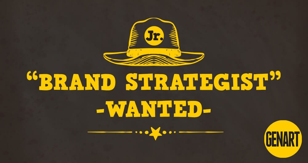 Jr. Brand Strategist Wanted