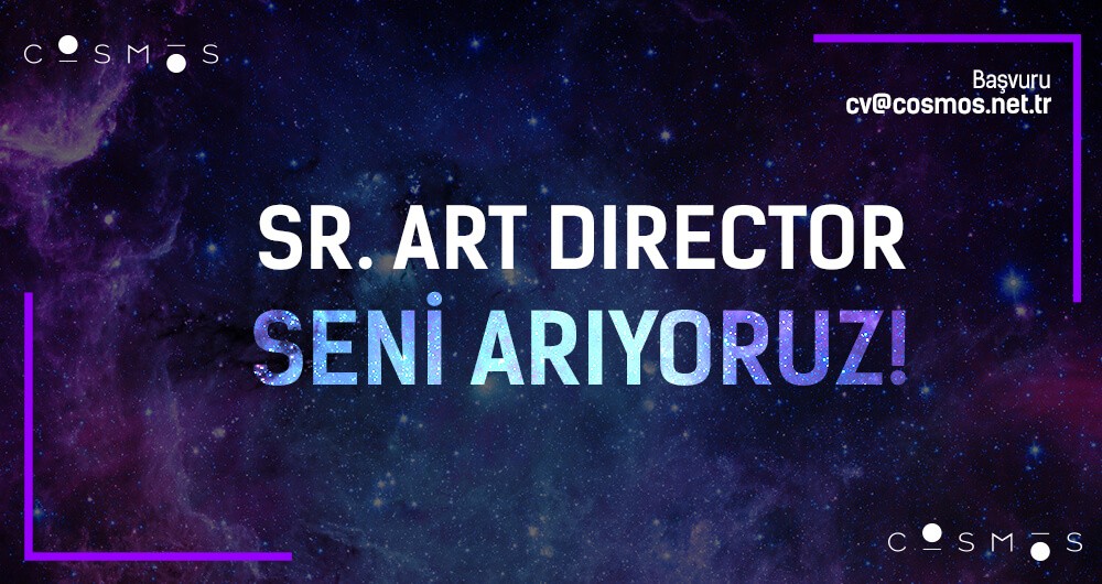 Sr. Art Director seni arıyoruz!